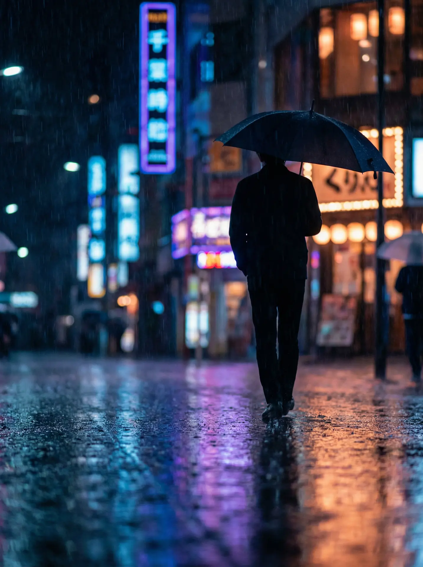 喷奶 精选 - 霓虹雨夜城市街拍